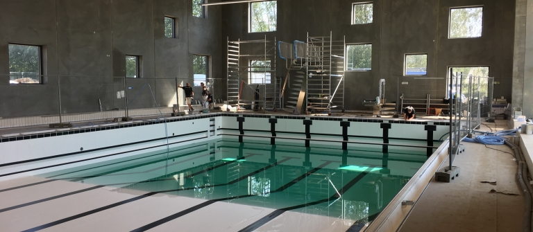Egtveds nye svømmehal åbner tidligere end planlagt
