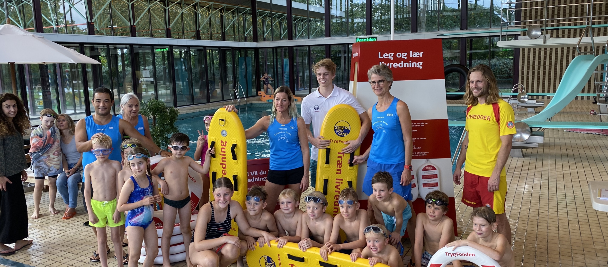 TrygFonden lancerer livreddertårne i udvalgte svømmehaller
